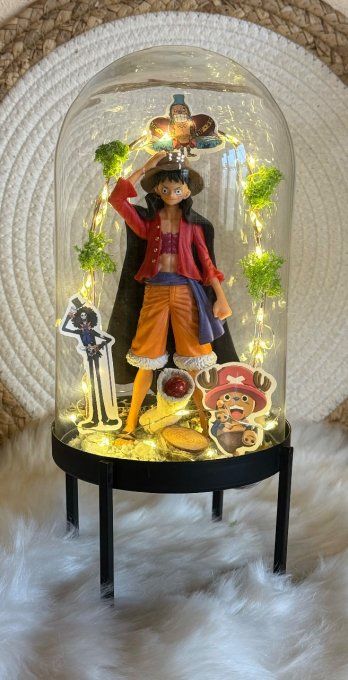 Cloche lumineuse Luffy one piece 